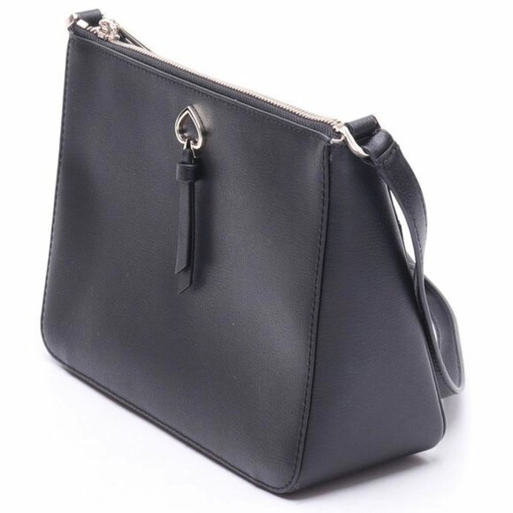 NWT Kate Spade Adel Medium Top Zip Crossbody Bag Purse - Black - Picture 3 of 10